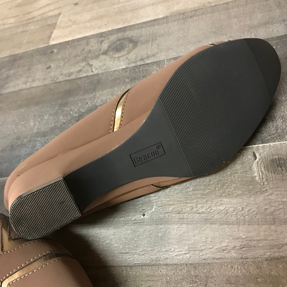 New Comfort-Well by Beacon Tan Pumps [155s4] - Picture 3 of 5